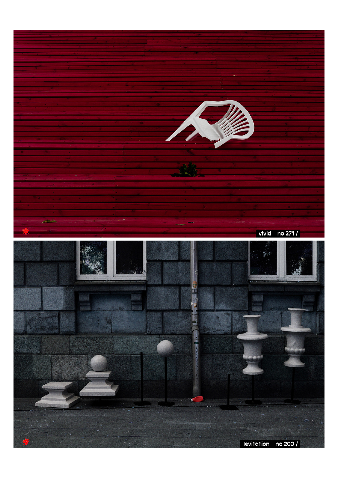 365 UTOPIA visual featuring discarded furniture in the city
