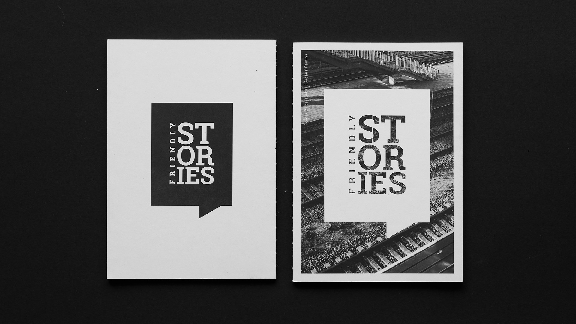 Friendly Stories publication presenting ten personal stories from Lithuania