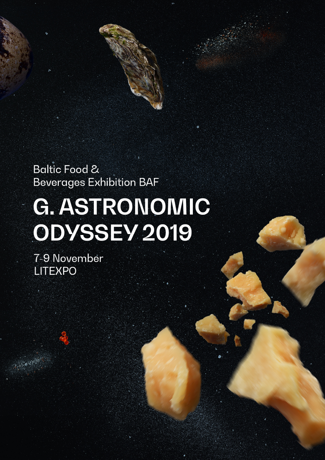 G.astronomic Odyssey 2019 campaign for LITEXPO Baltic Food & Beverages Exhibition