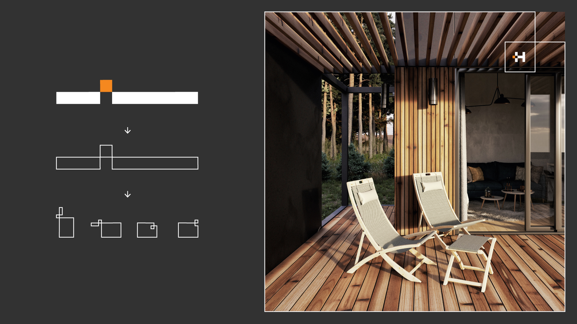 HOMM visual identity and graphic design system