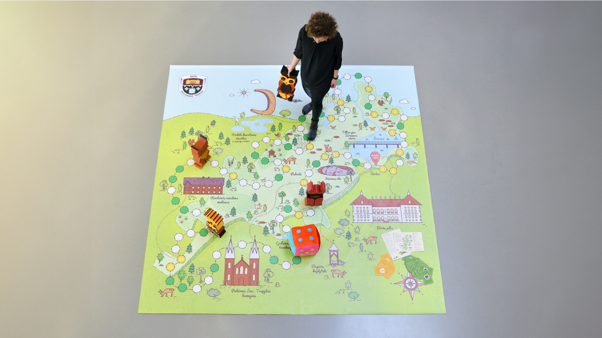 Graphic design for VSTT Regional Parks educational game