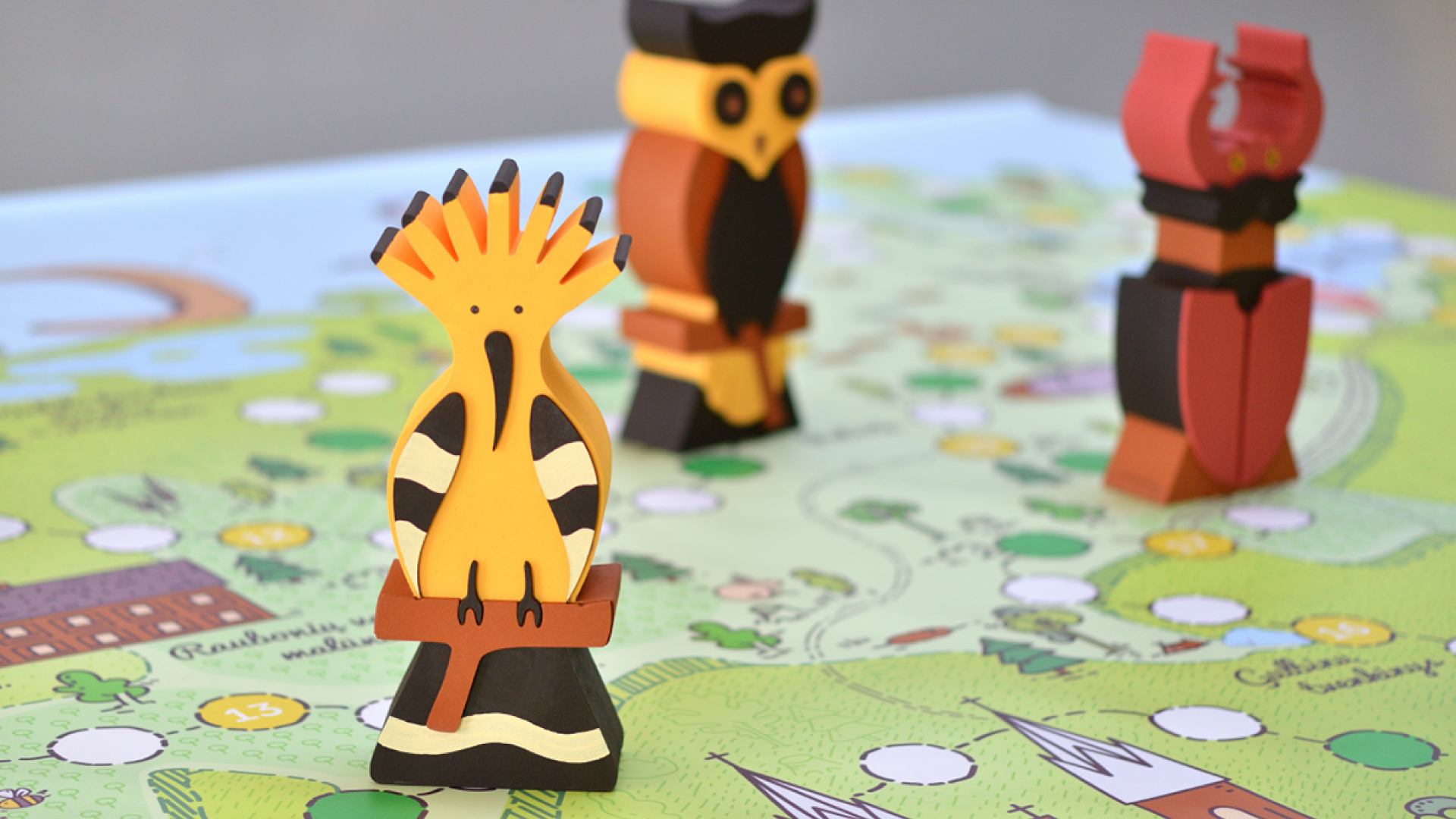 Interactive game map designed for Lithuania’s Regional Parks